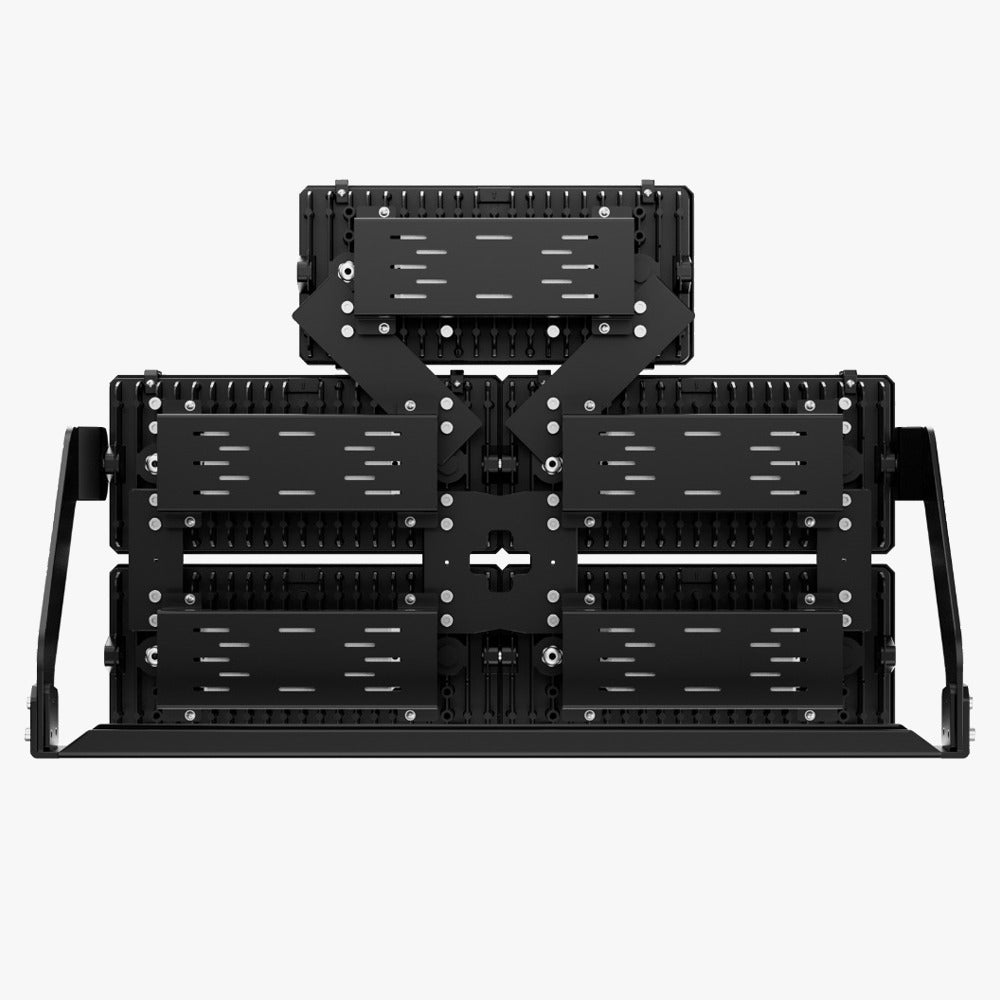 1000W LED Modular Stadium Floodlights, Coastal Grade, 2000w HID Replacement, 145000lm (150lm/w), 5 Year Warranty, IP66, Diamond-DS Range - Clear Sky Distributors 