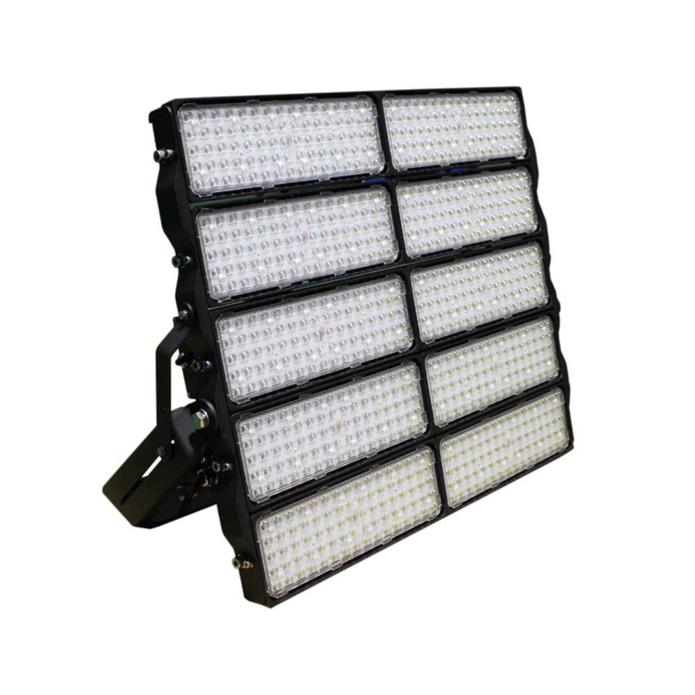 1000w LED Modular Floodlight, 2000w HID Replacement, 170000lm (170lm/w), 5 Year Warranty, IP67, Diamond-RN4 Range - Clear Sky Distributors 