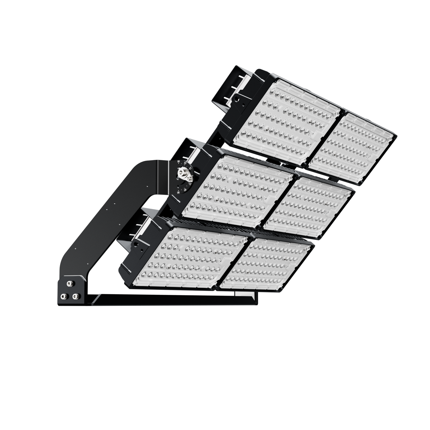 1200W LED Modular Stadium Floodlights, Coastal Grade, 2400w HID Replacement, 174000lm (150lm/w), 5 Year Warranty, IP66, Diamond-DS Range - Clear Sky Distributors 
