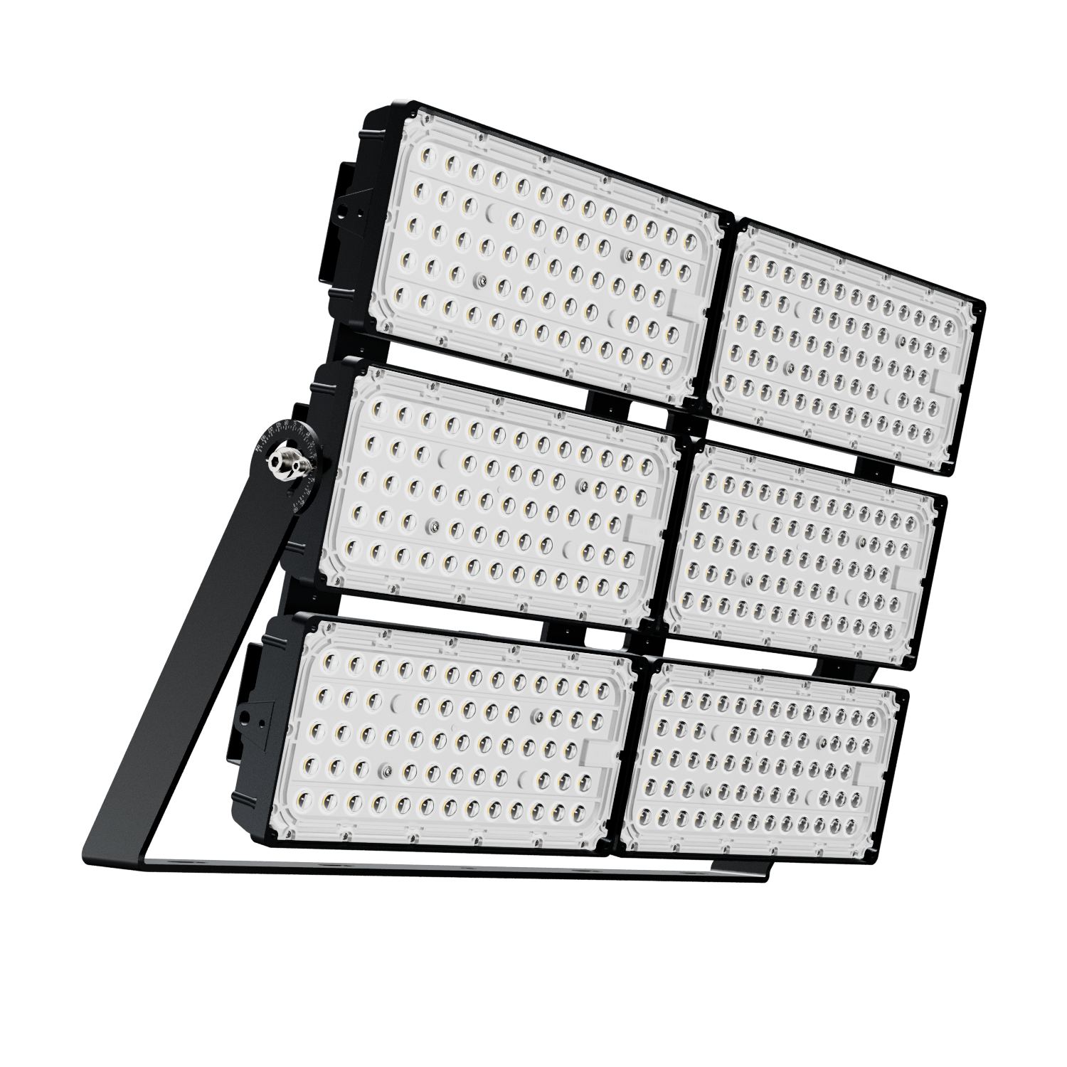 1200W LED Modular Stadium Floodlights, Coastal Grade, 2400w HID Replacement, 174000lm (150lm/w), 5 Year Warranty, IP66, Diamond-DS Range - Clear Sky Distributors 