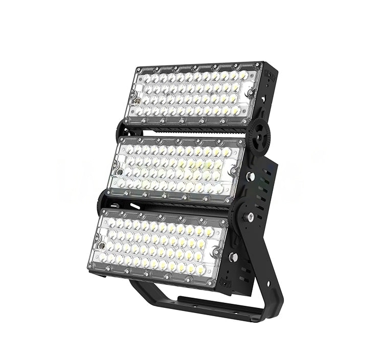 300w LED Modular Floodlights, 600w HID Replacement, 51000lm (170lm/w), 5 Year Warranty, IP67, Diamond-RN4 Range - Clear Sky Distributors 