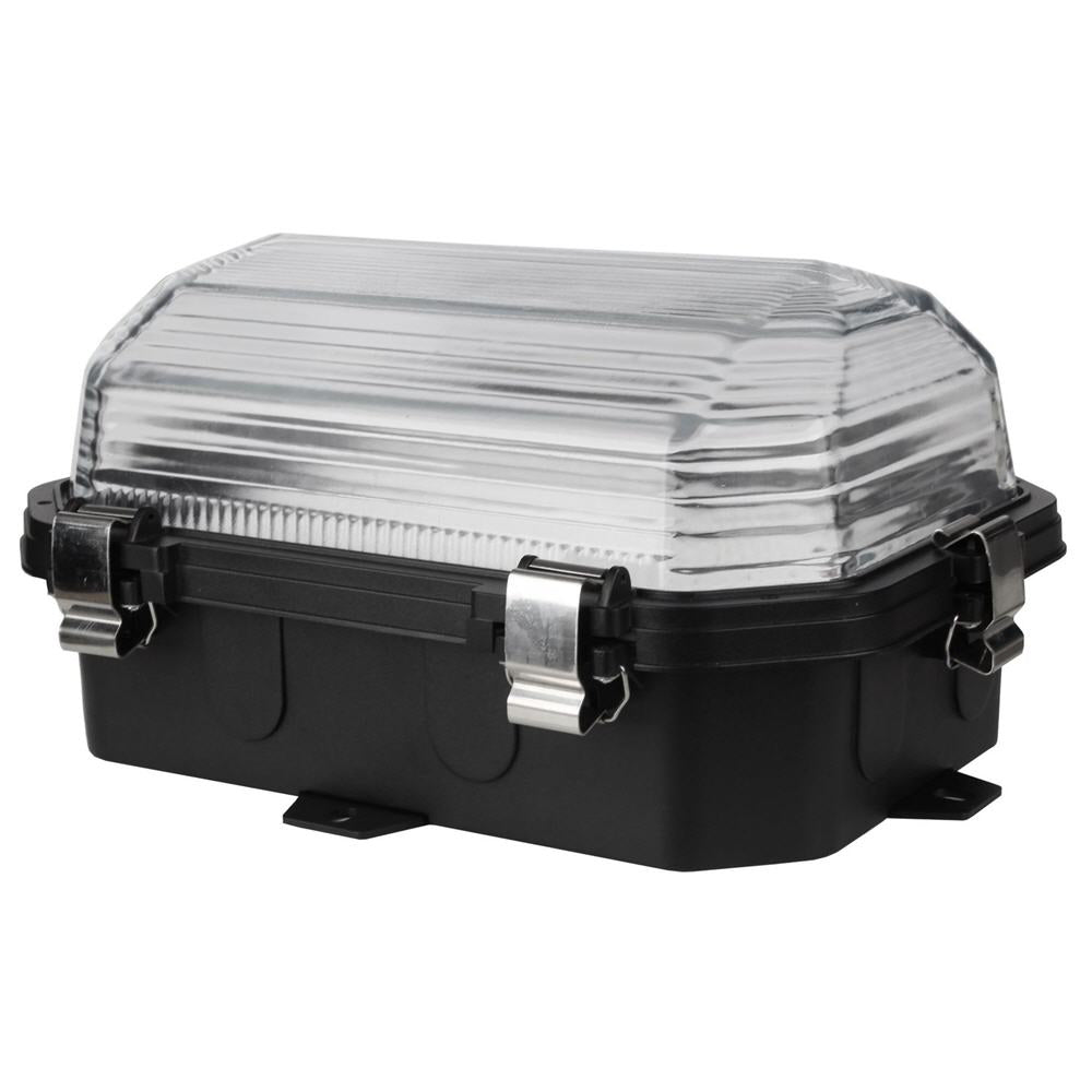 60W LED Bulkhead WITH Borosilicate Glass Diffuser, Polycarbonate Body, 7800 Lumens, IP66 Rated, 5 Year Warranty, Platinum-LA Range - Clear Sky Distributors 