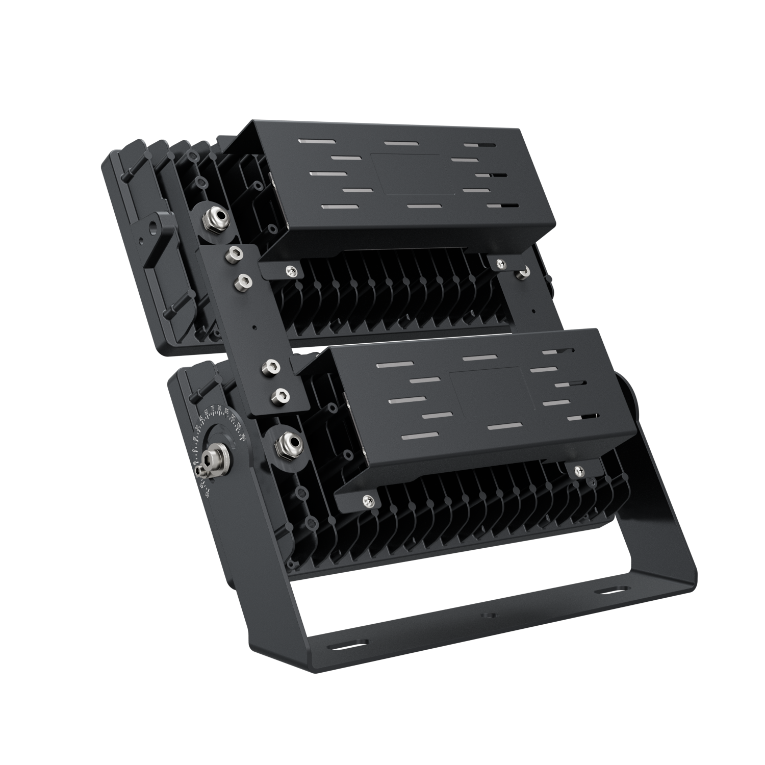 400W LED Modular Stadium Floodlights, Coastal Grade, 800w HID Replacement, 60000lm (150lm/w), 5 Year Warranty, IP66, Diamond-DS Range - Clear Sky Distributors 