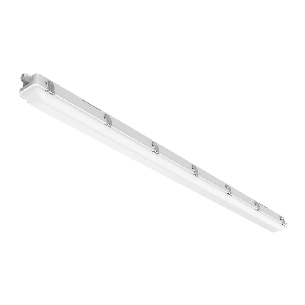 40W 4ft IP66 Damp Proof LED Linear Light, 3CCT, Linkable, 6000lm (150lm/w), 5 Year Warranty, Diamond-MG Range - Clear Sky Distributors 