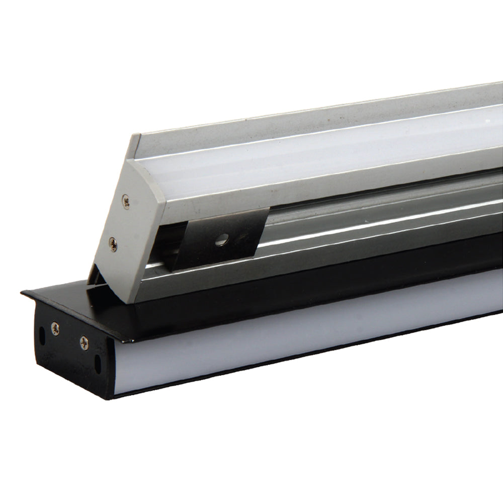 Custom LED Up/Down Linear Light, 50mm Profile, 115lm/w, IP44, Wall Mount, Platinum-LA Range - Clear Sky Distributors 