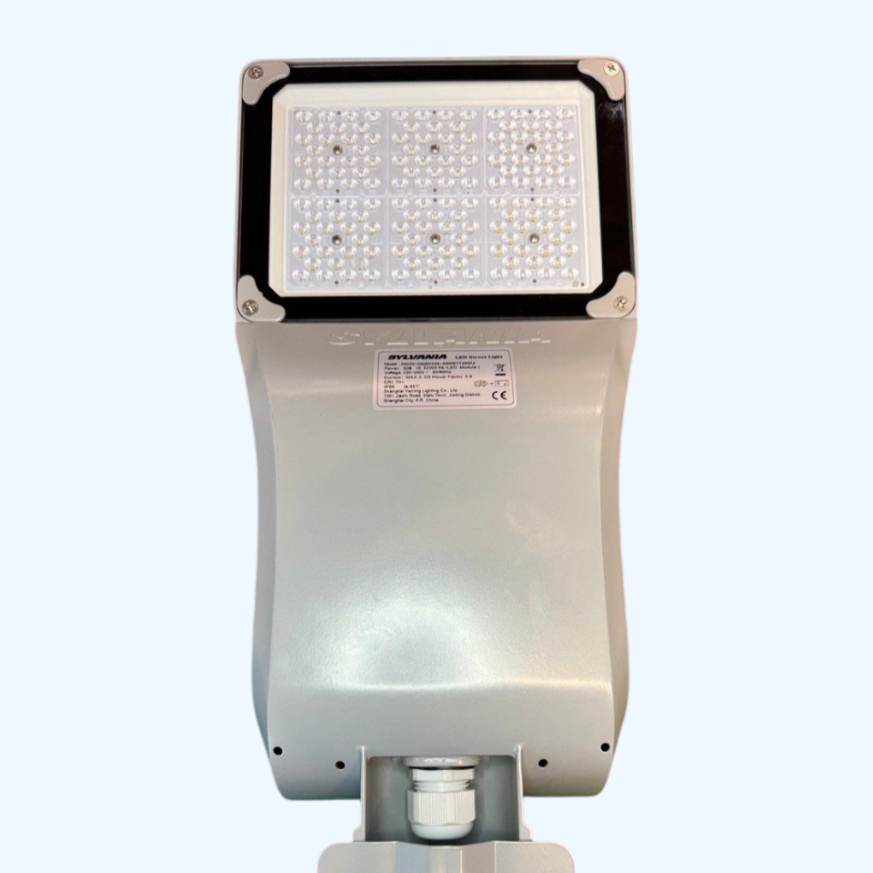 50W LED Street Lights, IP65, 6250lm (125lm/w), 5 Year Warranty, 4000k, 100w HID Replacement, Diamond-IS Range - Clear Sky Distributors 