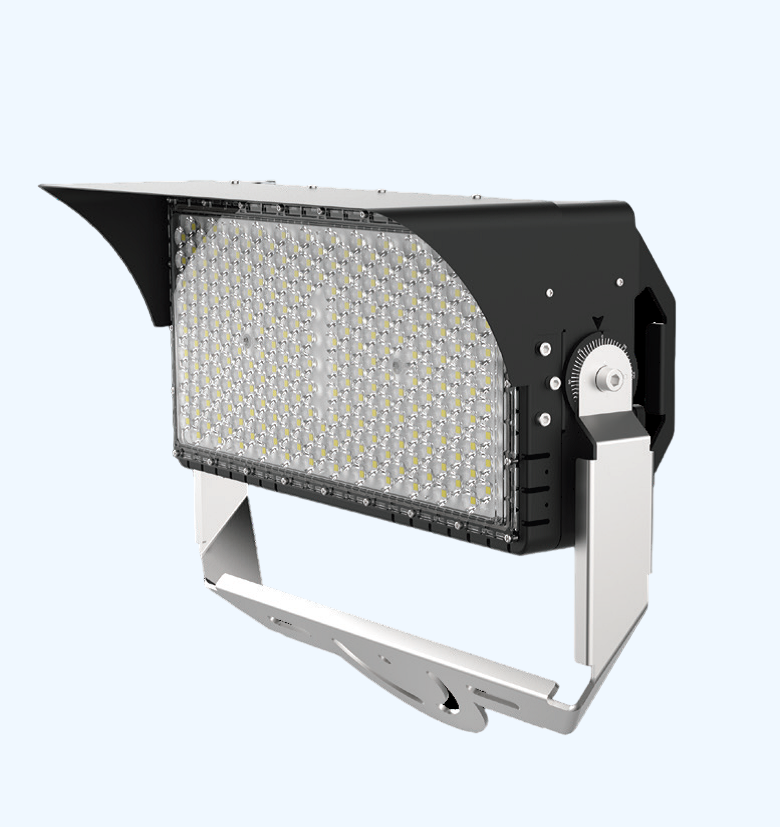 600w LED Floodlight, Cool White 5700k, 1200w HID Replacement, 108000lm (180lm/w), 5 Year Warranty, IP66, 90 Degree, Ultra Diamond-PD Range - Clear Sky Distributors 