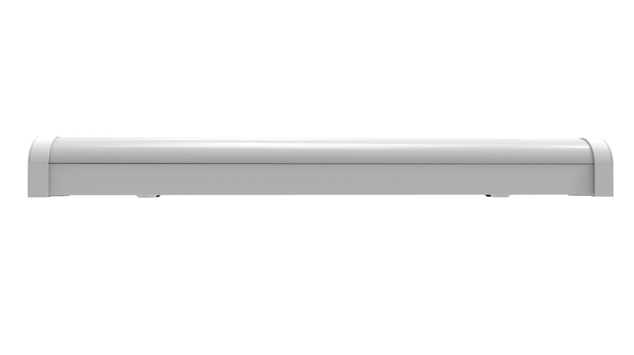 40W 4ft Linkable LED Batten Light, 6000lm, 3CCT, 120 Degree, Surface Mount, Platinum-PD Range - Clear Sky Distributors 