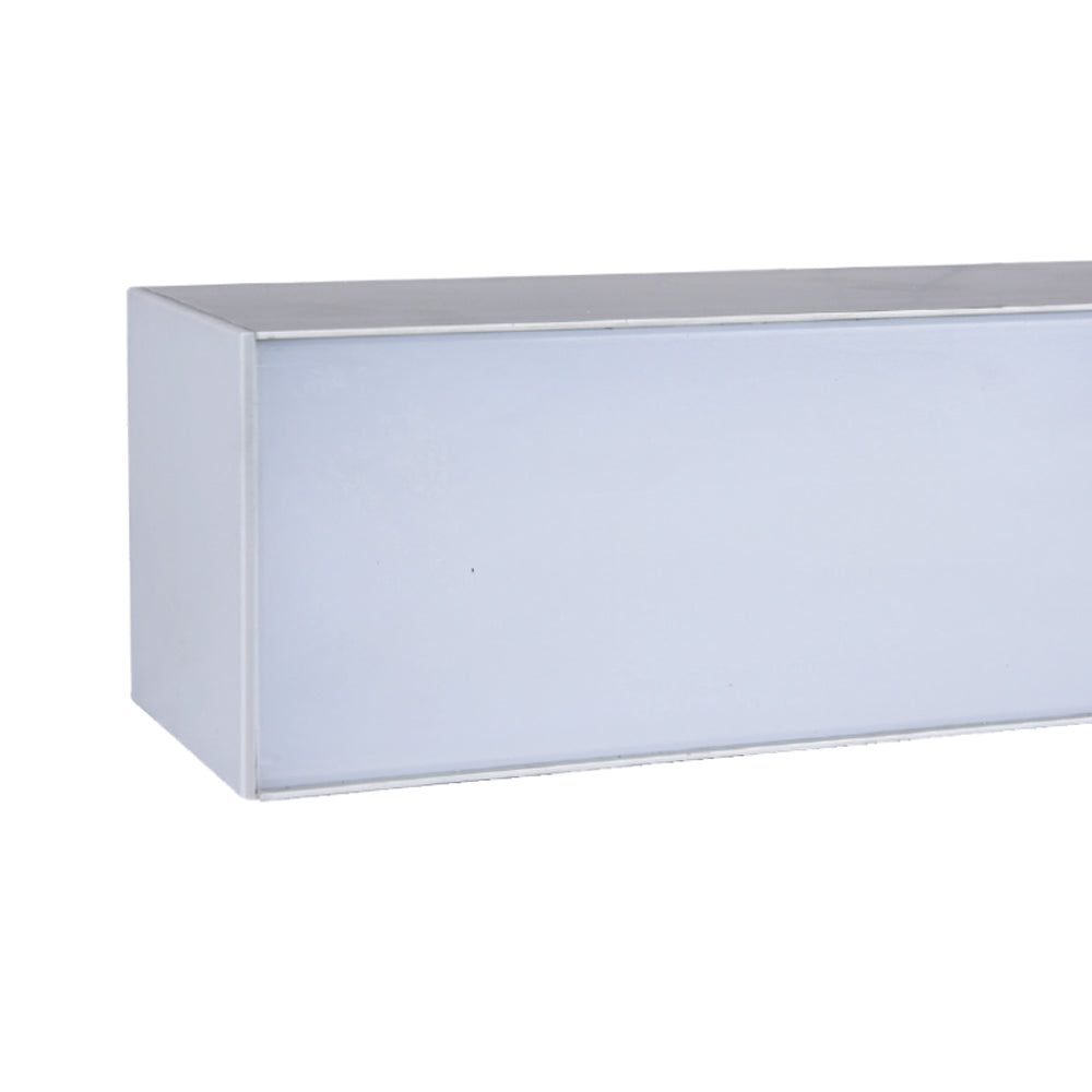 Custom LED Linear Light, 80mm Profile, 110lm/w, IP44, Surface or Suspension Mount, Platinum-LA Range - Clear Sky Distributors 