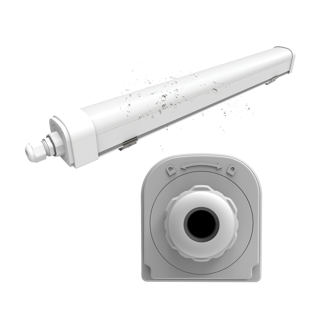 36W/18W 4ft Linkable LED Batten Light, 3CCT, 4320lm-2160lm, 3CCT, 120 Degree, Surface Mount, Platinum-PD Range - Clear Sky Distributors 