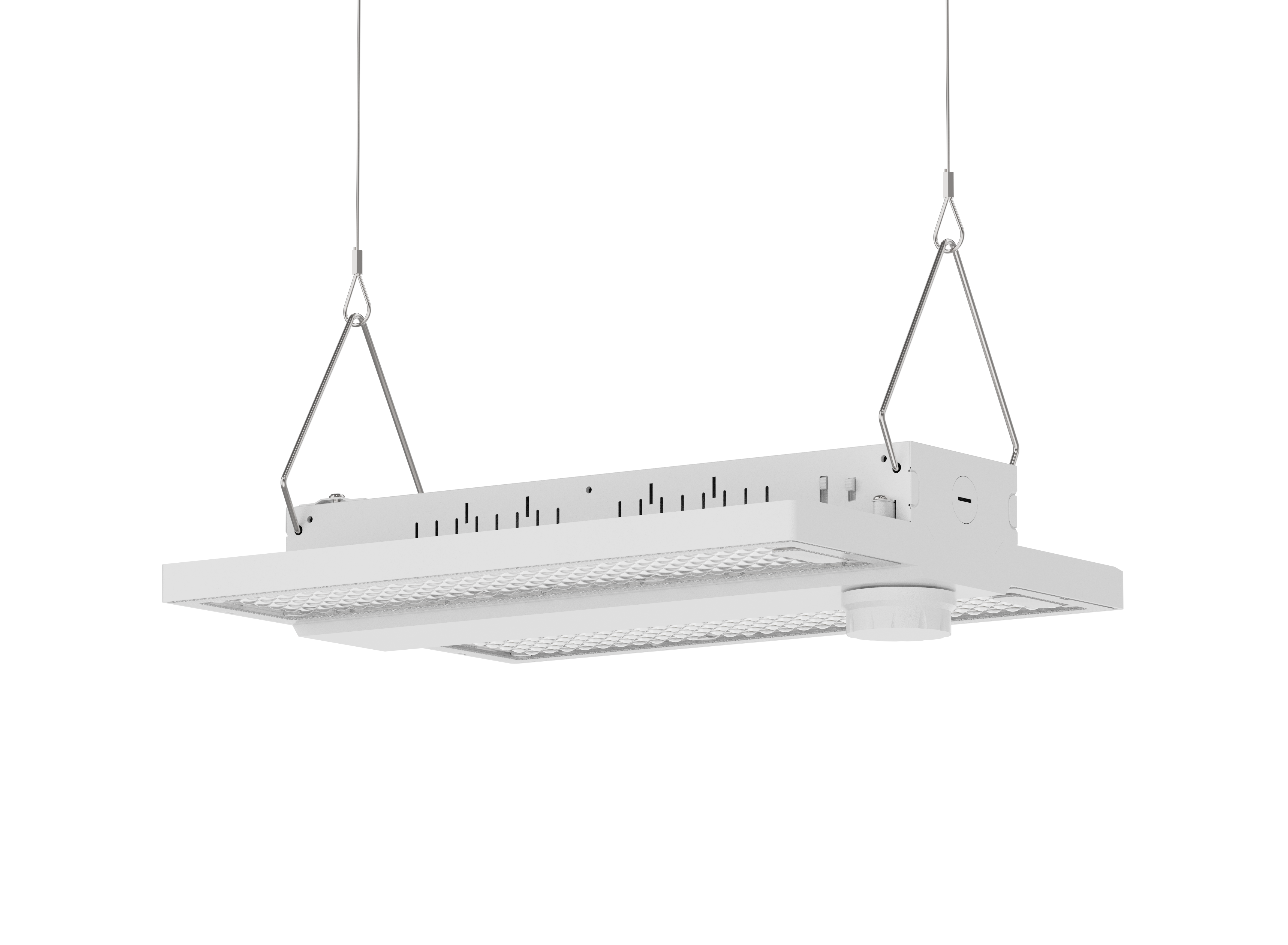 200W / 160W / 120W Multi Wattage Adjustable LED T-Bay Solution with Selectable 3CCT Colour, 185lm/w, IP54, 5 Year Warranty, Diamond-MG Range - Clear Sky Distributors 