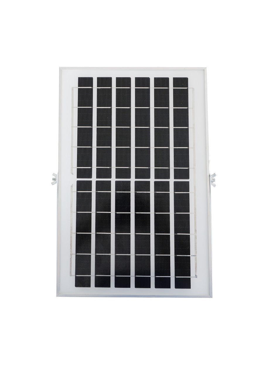 150w Solar LED Floodlight, 2600 Lumens, 6500k,  IP67, IK07, LiFePO4 32700, 90 Degree Beam Angle, 2 Year Warranty, Black-MG Range - Clear Sky Distributors 
