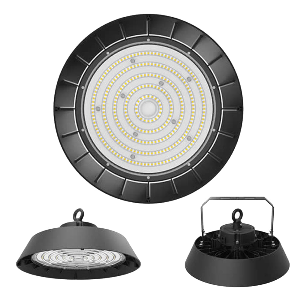200w UFO LED High Bays, 4000k, 400w HID Replacement, 30000lm (150lm/w), 5 Year Warranty, IP65, Diamond-PD Range (7714541076667)