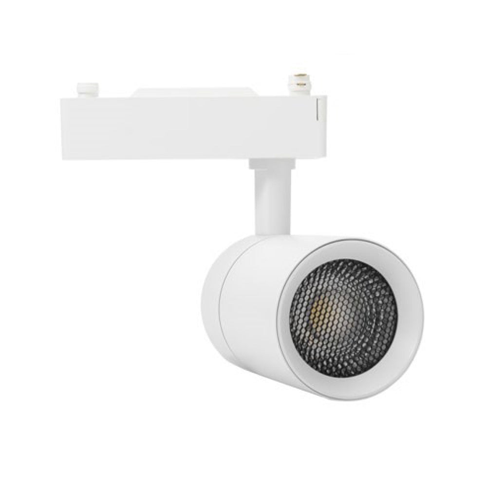 35W LED Track Light, 3-Wire, 3CCT, 3500lm, Honeycomb Lens, 36deg, 5-Year Warranty, Platinum-PD Range - Clear Sky Distributors 